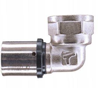 KOLANO 90° ZAPRASOWYWANO -NAKRĘTNE 25 x 1" GW TWEETOP