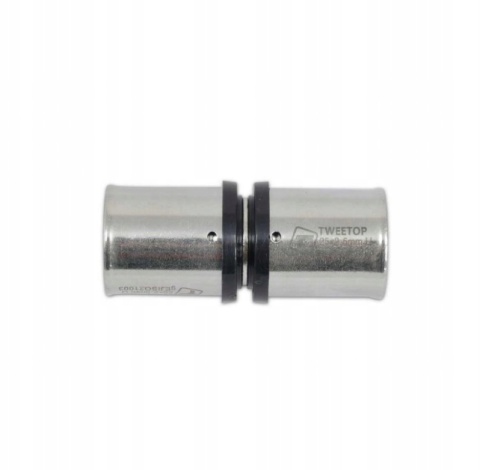 ZŁĄCZKA MUFA ZAPRASOWYWANA PROSTA 25 x 25 TWEETOP