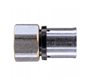 ZŁĄCZKA MUFA ZAPRASOWYWANO-NAKRĘTNA 16 x 3/4" GW TWEETOP