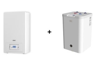 /Zestaw Kocioł Brotje + Podgrzewacz Cosmo/ Kocioł Brotje QWHS 20-24KW jednofunkcyjny kondensacyjny + Podgrzewacz Cosmo CSTS120