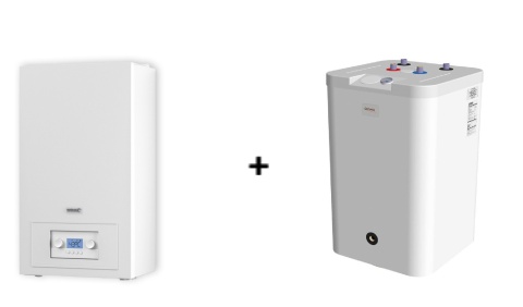/Zestaw Kocioł Brotje + Podgrzewacz Cosmo/ Kocioł Brotje QWHS 20-24KW jednofunkcyjny kondensacyjny + Podgrzewacz Cosmo CSTS120