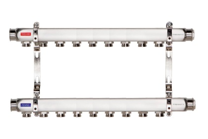 ROZDZIELACZ INOX K2 9 SEKCJI OBWODÓW Z NYPLAMI TRINNITY  