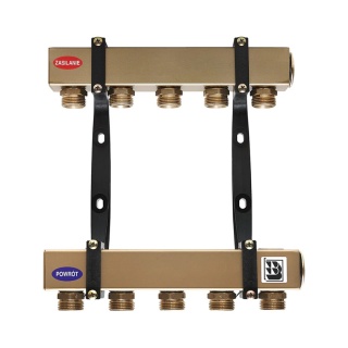 ROZDZIELACZ STALOWY TRSN 4 SEKCJE OBWODY Z NYPLAMI TRINNITY  