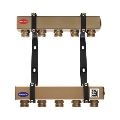 ROZDZIELACZ STALOWY TRSN 4 SEKCJE OBWODY Z NYPLAMI TRINNITY  