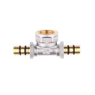 TRÓJNIK ZAPRASOWYWANO-NAKRĘTNY 25 x 1/2"x 25 GW TWEETOP