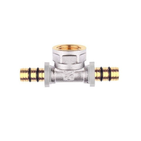 TRÓJNIK ZAPRASOWYWANO-NAKRĘTNY 25 x 3/4"x 25 GW TWEETOP