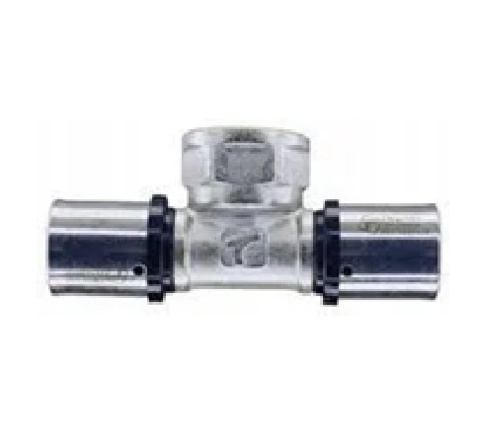 TRÓJNIK ZAPRASOWYWANO-NAKRĘTNY 25 x 3/4"x 25 GW TWEETOP