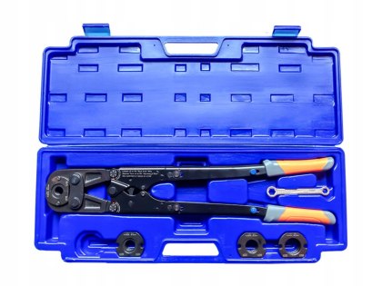 ZACISKARKA RĘCZNA DM1632B 16-32 KOMPLET Z KAMIENIAMI 16 20 25 32MM TWEETOP