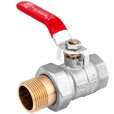 Zawór kulowy Perfekt 3/4'' półśrubunek rączka Perfexim PHA-005/R