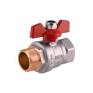 Zawór kulowy Perfekt WZ 3/4'' motylek Perfexim PHA-004